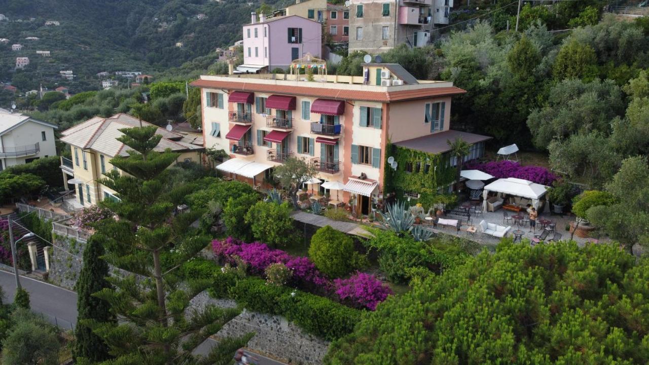 Hotel Villa Belvedere Bonassola Bagian luar foto