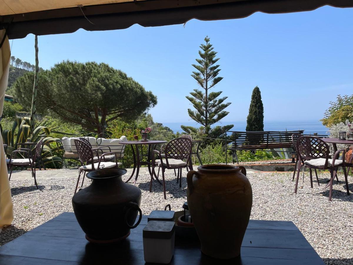 Hotel Villa Belvedere Bonassola Bagian luar foto