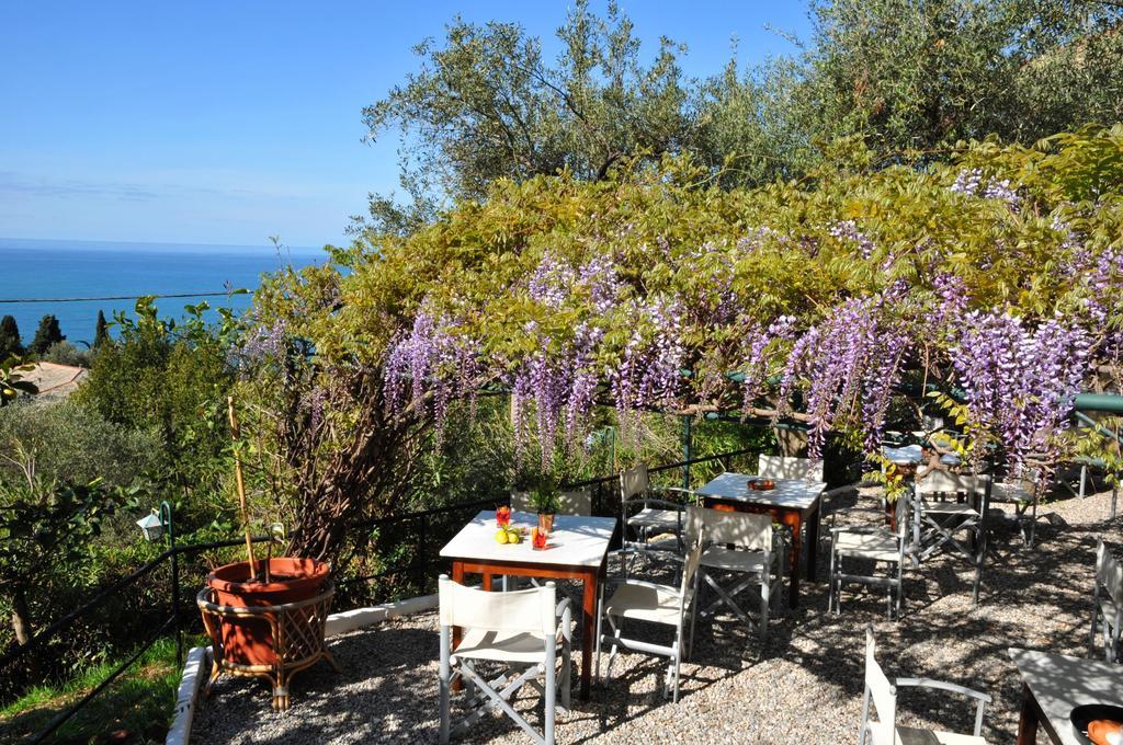 Hotel Villa Belvedere Bonassola Bagian luar foto