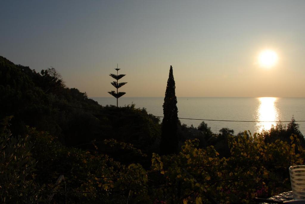 Hotel Villa Belvedere Bonassola Bagian luar foto