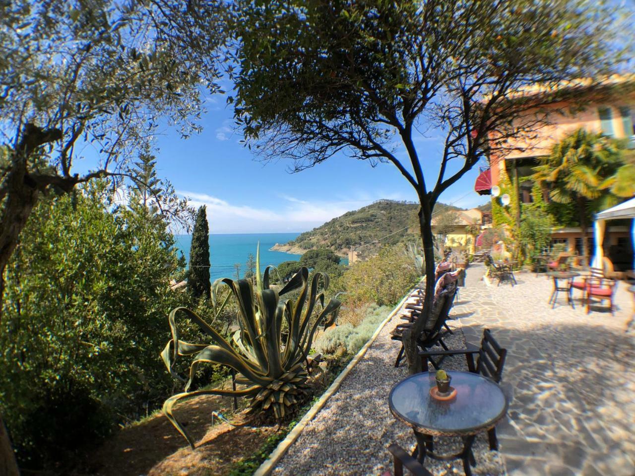 Hotel Villa Belvedere Bonassola Bagian luar foto